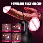 4 IN 1 Realistic Thrusting Dildo Women Heating Licking Penis vagina G-Spot Anal Vagina Penetration Sex Toys Vibrator Sex shop 18 - Image 3