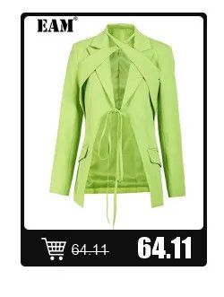 [EAM] Women White Ruffles Big Size Blouse New Stand Collar Sleeveless Loose Fit Shirt Fashion Tide Spring Summer 2025 1DF7975