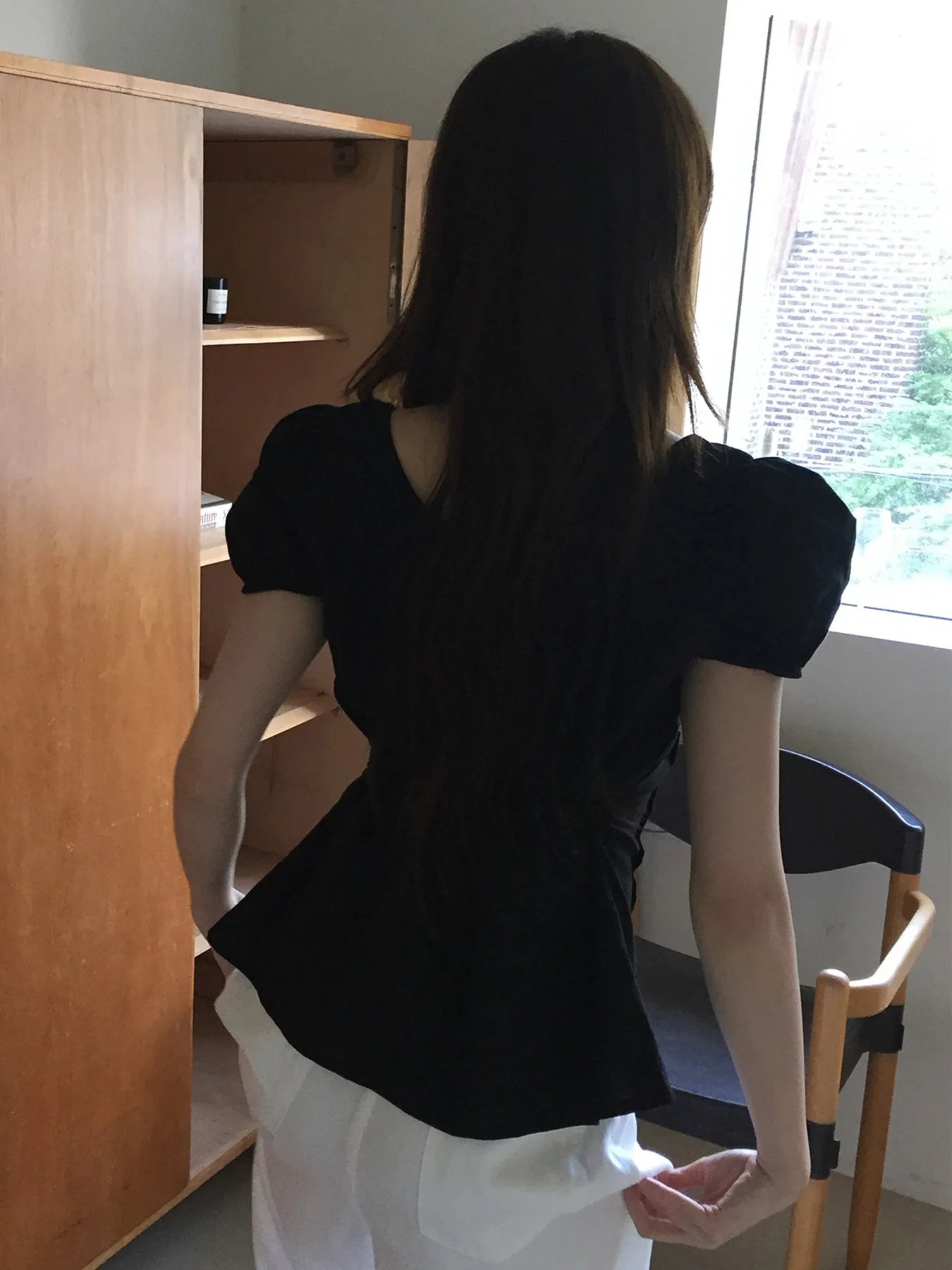 Phantasy Y2k T-shirt Short Sleeve Women's Vintage Slimming Tops O- Neck Shirt Fashion Elegant  Blouse Summer Women's Clothing  ﻿