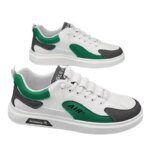 Trend 2025 New Men's Shoes Leather Fashion Low-top Men's Casual Trendy Shoes Running Sports - Image 5
