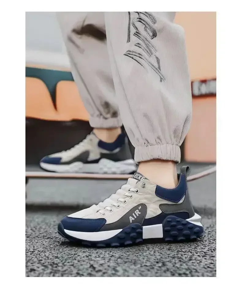 2025 New Men's Casual Shoes Men's Shoes Platform Men's Sneakers Plus Size 43 44 Popular Sapatos Masculine Shoes