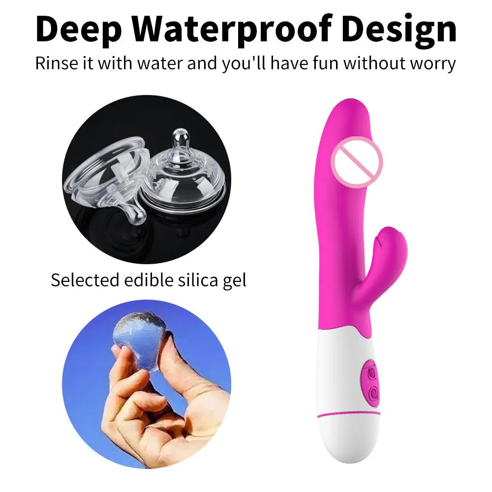 30 Speed G Spot Female Vibrator Powerful Dildo Rabbit Vibrator for Women Clitoris Stimulation Massage Masturbate Adult Sex Toys 30 Speed G Spot Female Vibrator Powerful Dildo Rabbit Vibrator for Women Clitoris Stimulation Massage Masturbate Adult Sex Toys