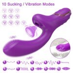 Clit Sucker Vagina Vibrator for Women G-Spot Clitoris Nipples Stimulator Female Masturbation Adult Goods Sex Toy for Women 18+ - Image 3