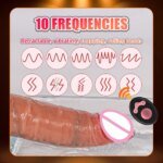 Realistic Dildo Vibrator Glans Penis Trigger Thrusting Vibrating Anal G Spot Clitois Stimulator Telescopic Vibrator Sex Machine - Image 2