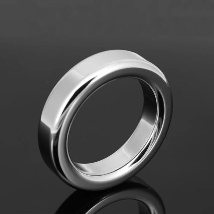 6 sizes Stainless Steel Male Penis Ring Ball Scrotum Stretcher Ejaculation Delay Metal Cock Rings BDSM Sex Toys For Men Cockring