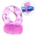 Vibrating Rings Sex Toys for Men delay ejaculation Butterfly Cock Ring Vibrator Clitoral Stimulator Penis Extender For adult 18+ - Image 5