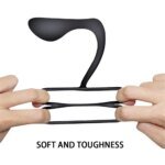 Silicone Penis Ring Stimulator Delay Ejaculation Cock Ring Male Prostate Massager Anal Plug Sex Toys for Men Gay - Image 4