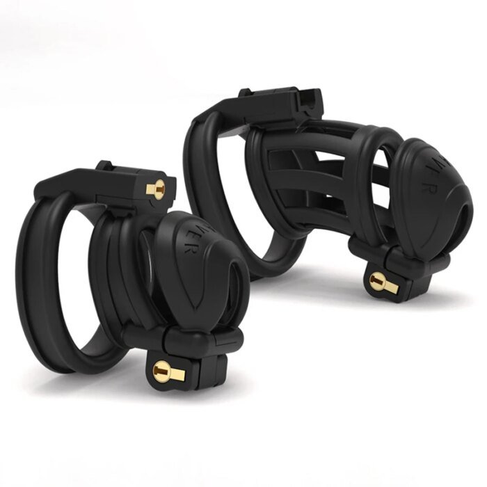 Double Lock Cock Cage,Penis Rings,Chastity Lock,Male Chastity Device,Restraints Penis Cage,Adult Sex Toys For Man Gay 18+ - Image 1