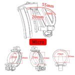 Double Lock Cock Cage,Penis Rings,Chastity Lock,Male Chastity Device,Restraints Penis Cage,Adult Sex Toys For Man Gay 18+ - Image 3