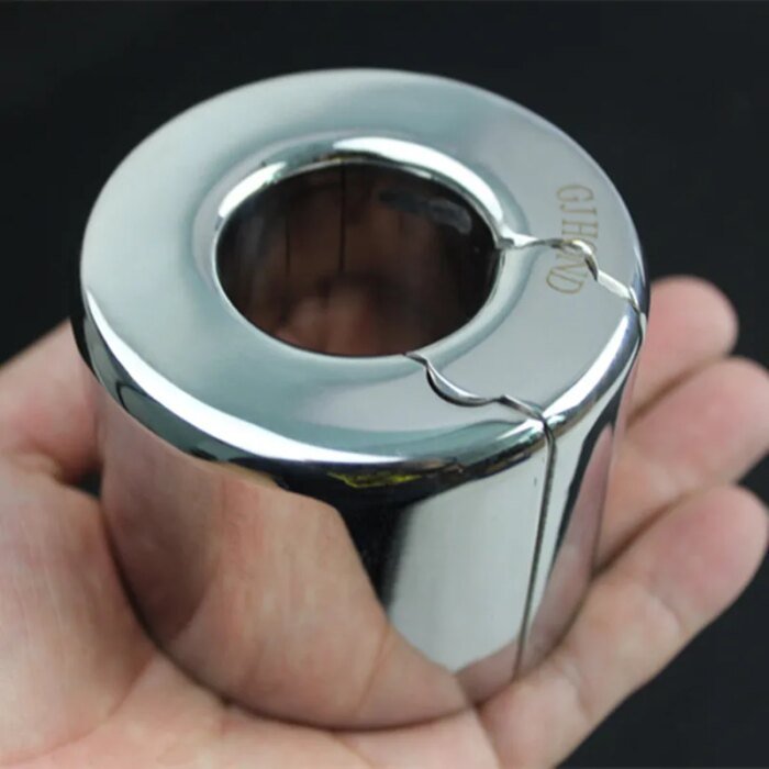 20 Sizes Stainless Steel Scrotum Pendant Ball Stretcher Testis Weight Penis Restraint Loop Cock Rings Sex Toys for Men BB2-205 - Image 6