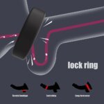 Silicone Penis Ring Male Cock Ring Lock Delay Ejaculation Ball Stretcher Adult Sex Toys For Men Cockring chastity nillo pene - Image 5