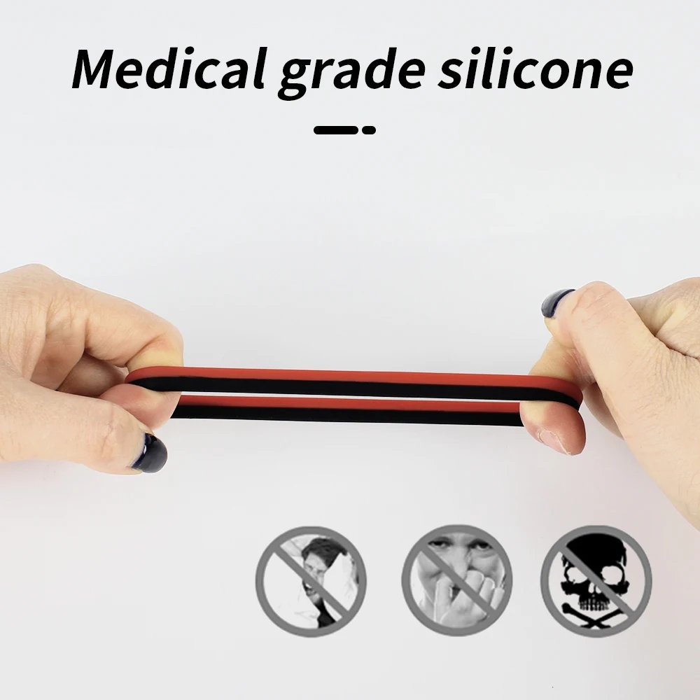 Silicone Penis Ring Male Cock Ring Lock Delay Ejaculation Ball Stretcher Adult Sex Toys For Men Cockring chastity nillo pene