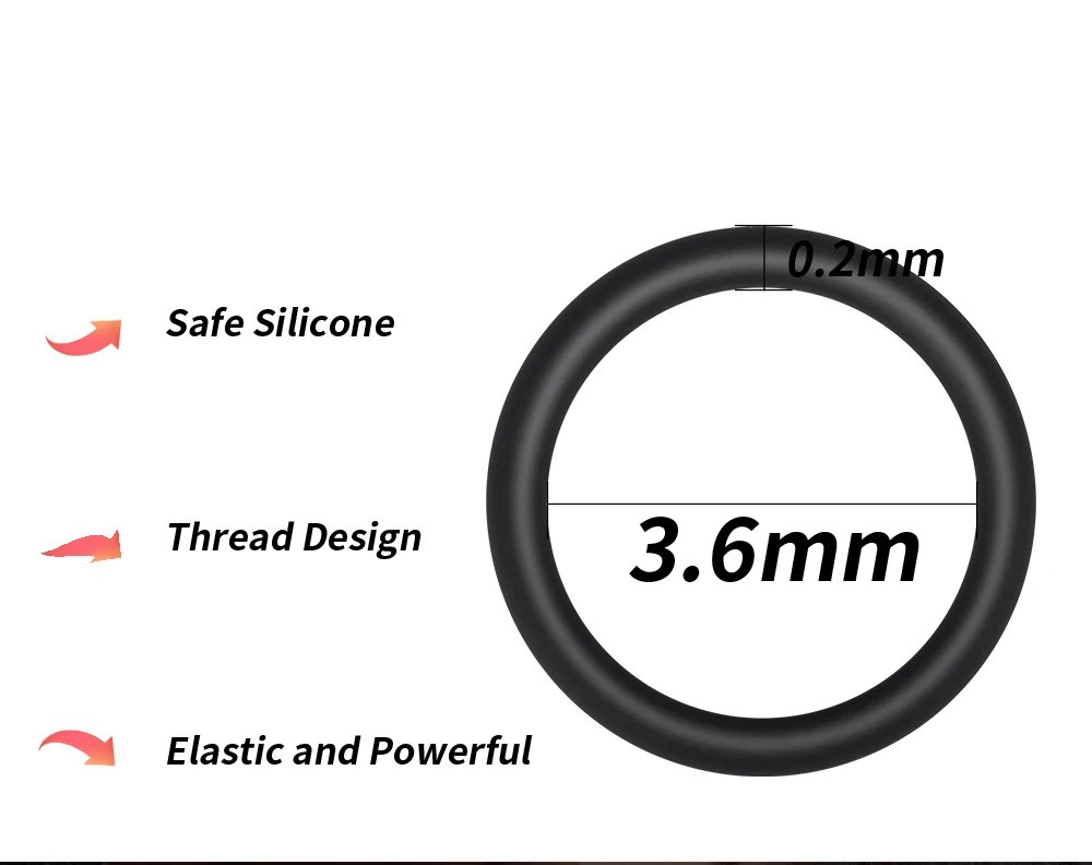 Silicone Penis Ring Male Cock Ring Lock Delay Ejaculation Ball Stretcher Adult Sex Toys For Men Cockring chastity nillo pene