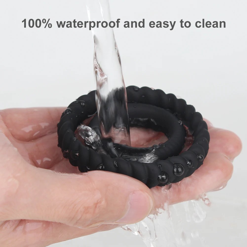 Silicone Penis Ring Male Cock Ring Lock Delay Ejaculation Ball Stretcher Adult Sex Toys For Men Cockring chastity nillo pene Silicone Penis Ring Male Cock Ring Lock Delay Ejaculation Ball Stretcher Adult Sex Toys For Men Cockring chastity nillo pene