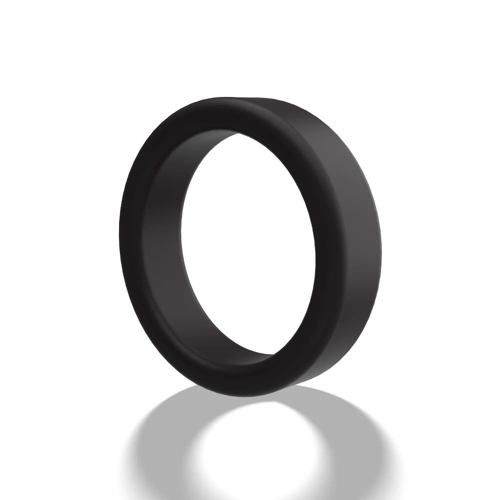 Silicone Penis Ring Male Cock Ring Lock Delay Ejaculation Ball Stretcher Adult Sex Toys For Men Cockring chastity nillo pene