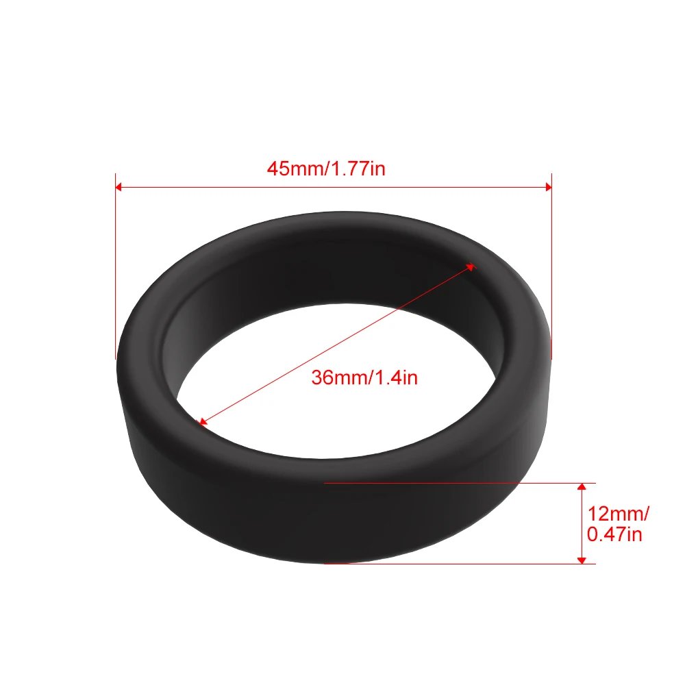 Silicone Penis Ring Male Cock Ring Lock Delay Ejaculation Ball Stretcher Adult Sex Toys For Men Cockring chastity nillo pene