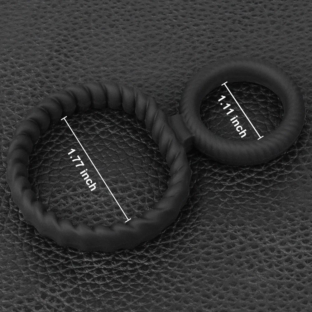 Silicone Penis Ring Male Cock Ring Lock Delay Ejaculation Ball Stretcher Adult Sex Toys For Men Cockring chastity nillo pene Silicone Penis Ring Male Cock Ring Lock Delay Ejaculation Ball Stretcher Adult Sex Toys For Men Cockring chastity nillo pene