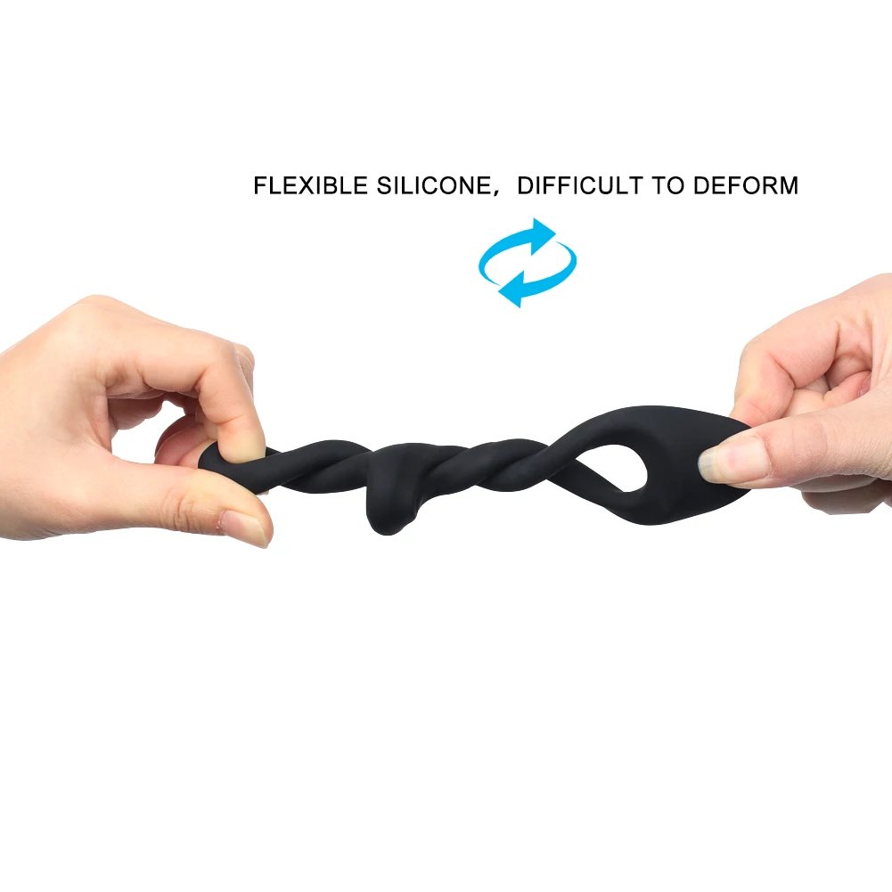 Silicone Penis Ring Male Cock Ring Lock Delay Ejaculation Ball Stretcher Adult Sex Toys For Men Cockring chastity nillo pene Silicone Penis Ring Male Cock Ring Lock Delay Ejaculation Ball Stretcher Adult Sex Toys For Men Cockring chastity nillo pene