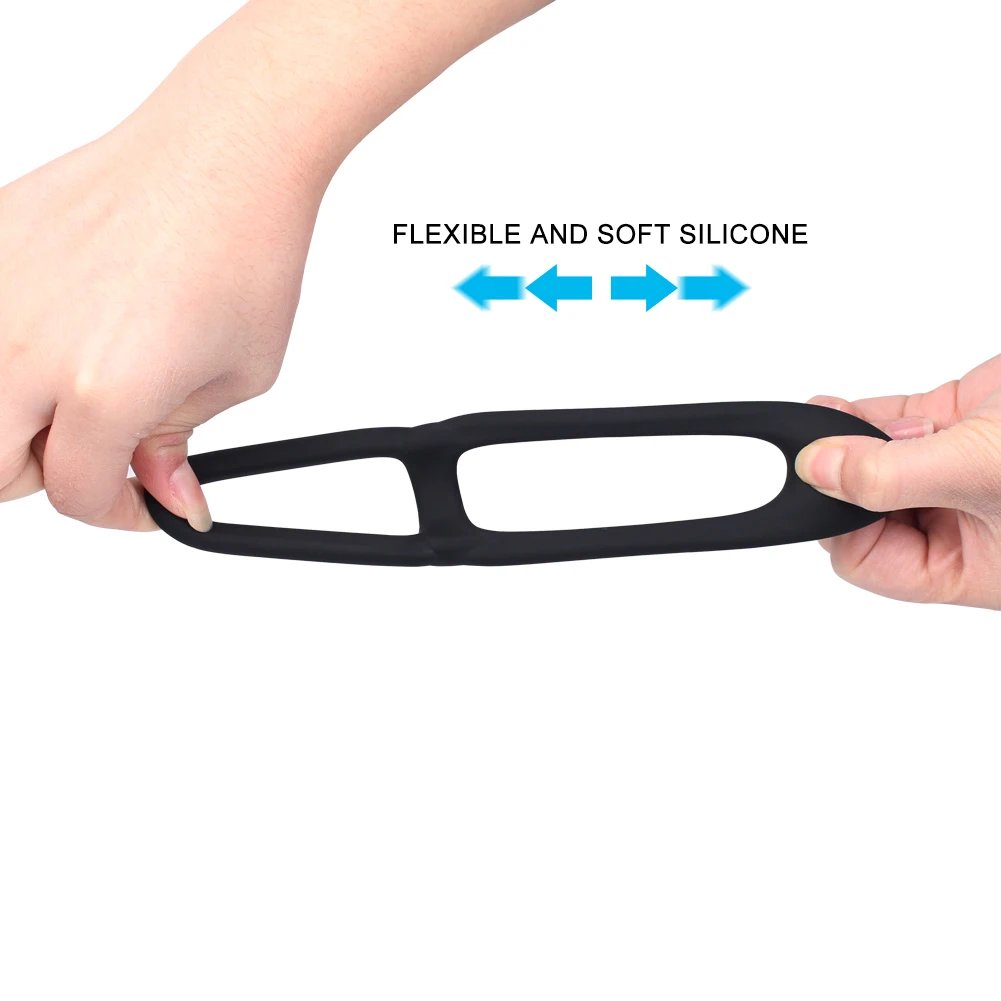 Silicone Penis Ring Male Cock Ring Lock Delay Ejaculation Ball Stretcher Adult Sex Toys For Men Cockring chastity nillo pene Silicone Penis Ring Male Cock Ring Lock Delay Ejaculation Ball Stretcher Adult Sex Toys For Men Cockring chastity nillo pene