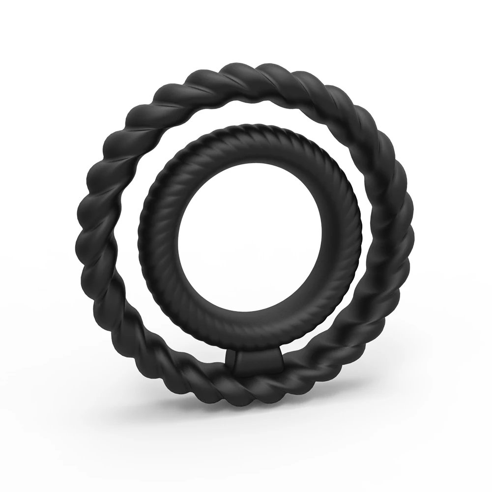 Silicone Penis Ring Male Cock Ring Lock Delay Ejaculation Ball Stretcher Adult Sex Toys For Men Cockring chastity nillo pene Silicone Penis Ring Male Cock Ring Lock Delay Ejaculation Ball Stretcher Adult Sex Toys For Men Cockring chastity nillo pene