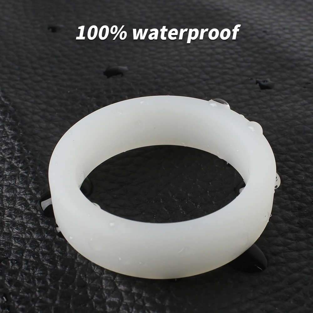 Silicone Penis Ring Male Cock Ring Lock Delay Ejaculation Ball Stretcher Adult Sex Toys For Men Cockring chastity nillo pene