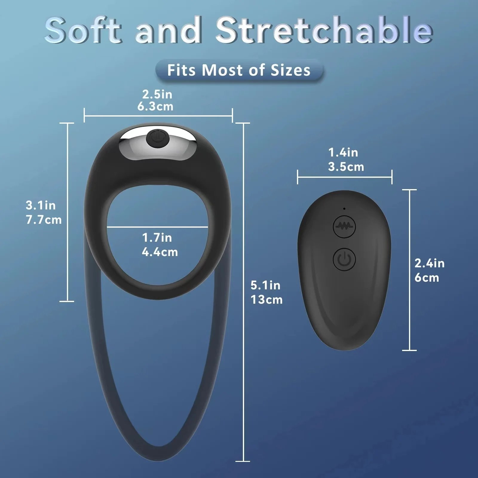 Penis Ring Vibrator Wireless Remote Control Clitoris Stimulation Delay Ejaculation Enlargement Erection For Men Penis Ring Vibrator Wireless Remote Control Clitoris Stimulation Delay Ejaculation Enlargement Erection For Men