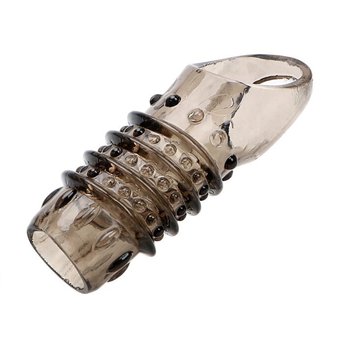 Male Silicone Cock Ring Delay Ejaculation Stronger Erection Sex Toys Adult Supplies Linen Nozzle Ring Cock Sex Toys For Men Gay - Image 3