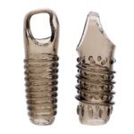 Male Silicone Cock Ring Delay Ejaculation Stronger Erection Sex Toys Adult Supplies Linen Nozzle Ring Cock Sex Toys For Men Gay - Image 5