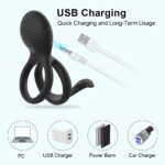 Wireless Remote Control Cockring Vibrator Clitoris Stimulation Sleeve for Penis Ring  Sex Toys for Men Male Chastity Cock Rings - Image 6