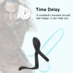 Wireless Remote Control Cockring Vibrator Clitoris Stimulation Sleeve for Penis Ring  Sex Toys for Men Male Chastity Cock Rings - Image 5