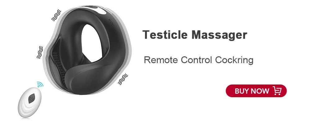Wireless Remote Control Cockring Vibrator Clitoris Stimulation Sleeve for Penis Ring Sex Toys for Men Male Chastity Cock Rings