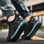 Spring and Autumn New Men's Casual Air Cushion Running Shoes Lightweight Mesh Casual Shoes Anti-Slip Shock Absorbing Sports Shoe - Image 4