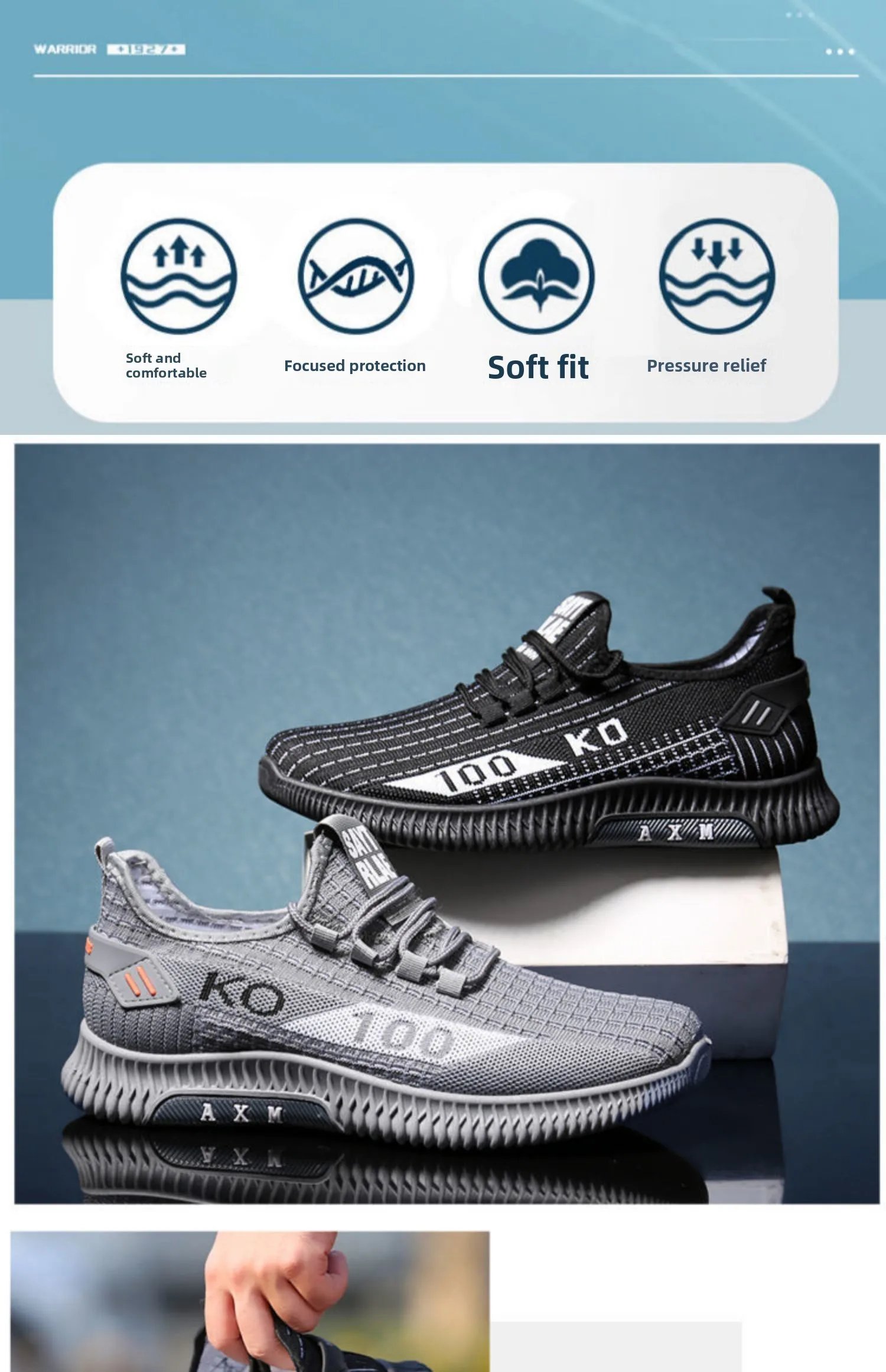 Beijing Men's Cloth oes Anti-Slip Breathable Me Soft Bot Casual Sports Work oes round Toe Flat Heel Lightweight