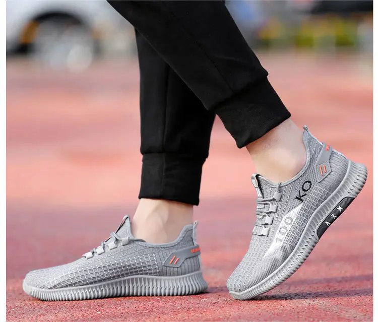 Beijing Men's Cloth oes Anti-Slip Breathable Me Soft Bot Casual Sports Work oes round Toe Flat Heel Lightweight
