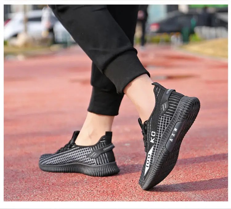 Beijing Men's Cloth oes Anti-Slip Breathable Me Soft Bot Casual Sports Work oes round Toe Flat Heel Lightweight