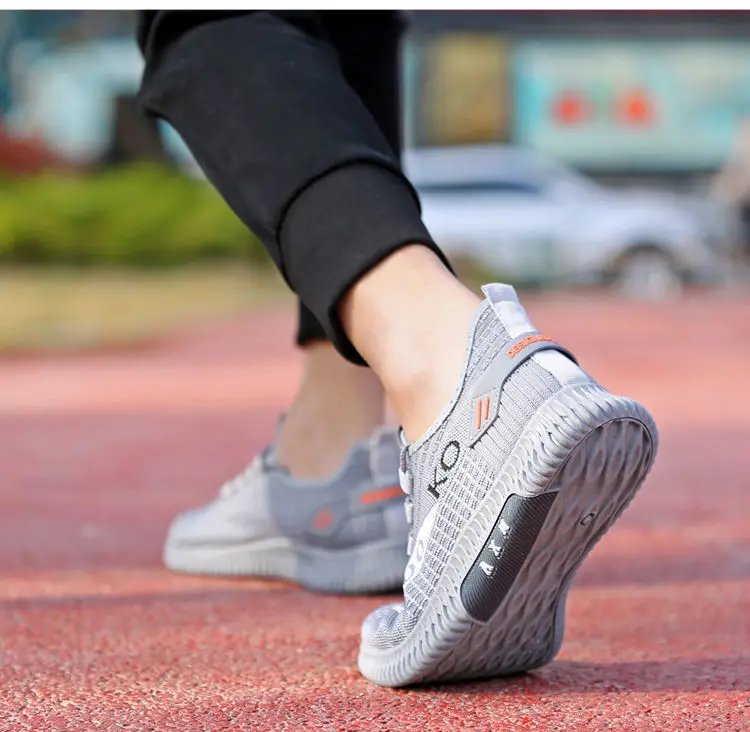 Beijing Men's Cloth oes Anti-Slip Breathable Me Soft Bot Casual Sports Work oes round Toe Flat Heel Lightweight