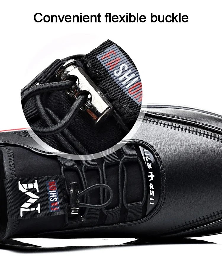 Men's Inner height increasing Soft Bottom Genuine Leather Shoes Waterproof casual shoes Breathable Odor-Destroying Leather Shoes
