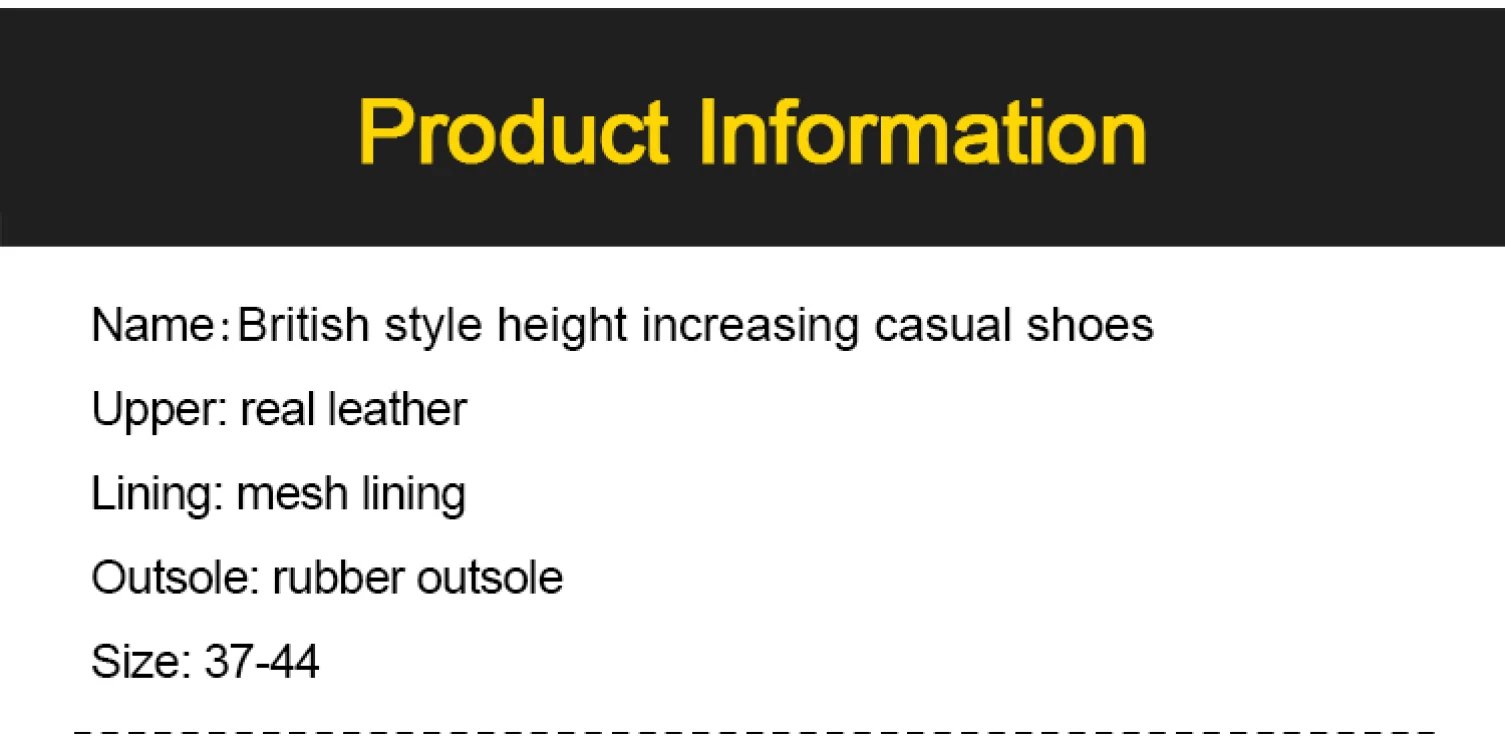 Men's Inner height increasing Soft Bottom Genuine Leather Shoes Waterproof casual shoes Breathable Odor-Destroying Leather Shoes