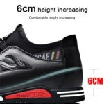 Men's Inner height increasing Soft Bottom Genuine Leather Shoes Waterproof casual shoes Breathable Odor-Destroying Leather Shoes - Image 4
