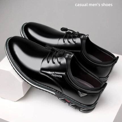 2025 New Men Shoes Luxury Leather Casual Shoes Male Comfortable Soft Flat Driving Shoe High Quality Slip on Men Loafers Big Size