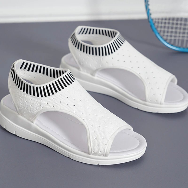 Women Sandals Breathable Comfort Shopping Ladies Walking Shoes Wedge Heels Summer Platform Sandal Shoes Mujer Plus size 42