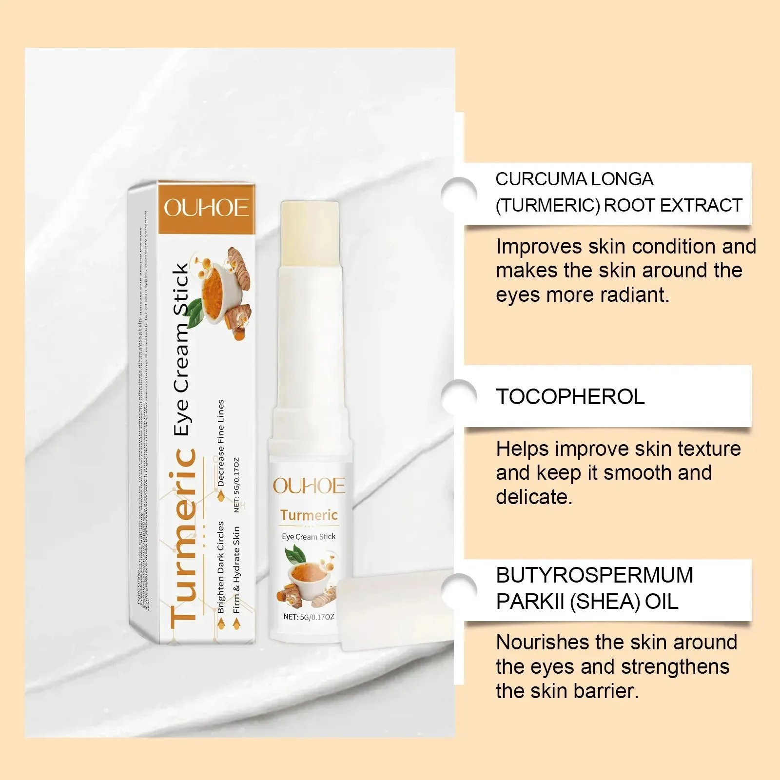Eye Fat Granules Removal Eyestick Anti-Puffiness Firming Cream Anti Inflammatory Fade Fine Line Repair Skin Barrier Skin Care