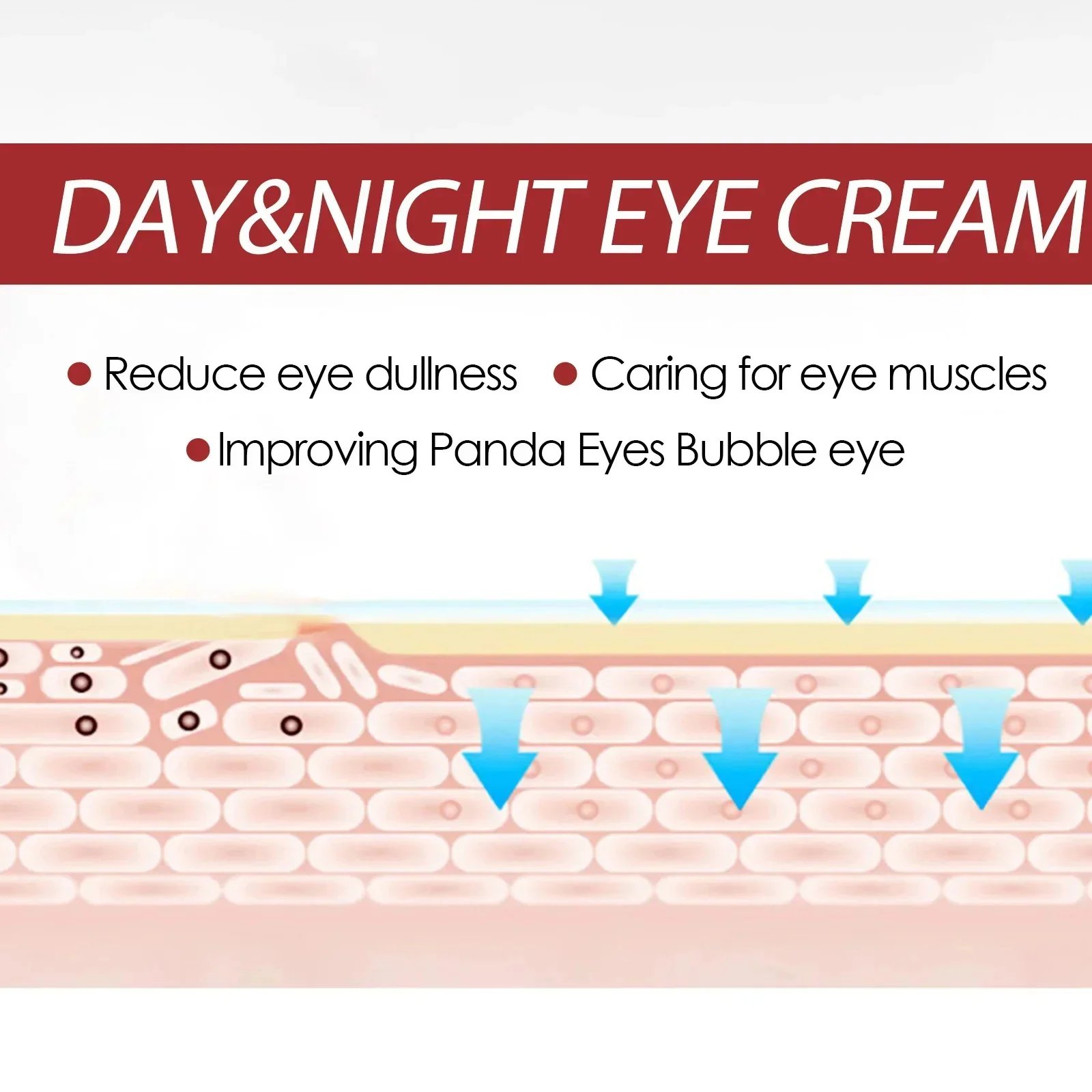 Eye Fat Granules Removal Eyestick Anti-Puffiness Firming Cream Anti Inflammatory Fade Fine Line Repair Skin Barrier Skin Care
