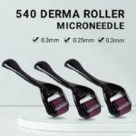 Micro Needling 540 Roller Derma Roller Professional Titanium Dermaroller 0.2/0.25/0.3mm Hair Regrowth Beard Growth Treatment - Image 3