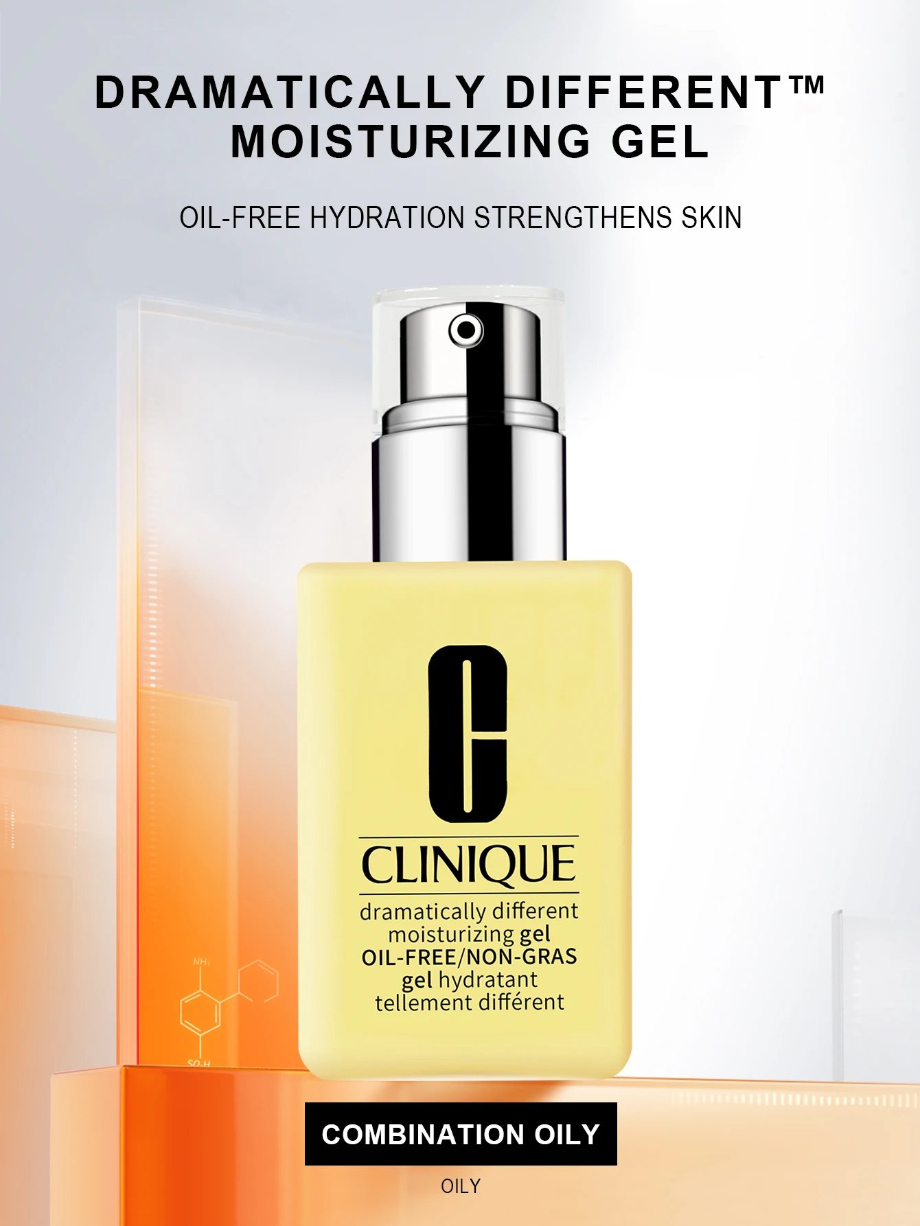 Clinique Dramatically Different Moisturizing Lotion + With Pump - 4.2 FL.OZ./125ML - Very Dry To Dry Combination