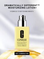 Clinique Dramatically Different Moisturizing Lotion + With Pump - 4.2 FL.OZ./125ML - Very Dry To Dry Combination - Image 2