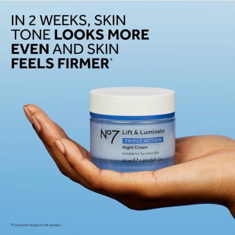 No7 Restore Renew Multi Action Face & Neck Cream Triple Moisture Complex, Brightens Dullness Soothes Sensitivity No7 Restore Renew Multi Action Face & Neck Cream Triple Moisture Complex, Brightens Dullness Soothes Sensitivity