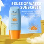 O'cheal Sunscreen Cream Whitening SPF50+ Protector Facial Body Gel Cream Moisturizer Brightening Sun Block Waterproof Cream - Image 3