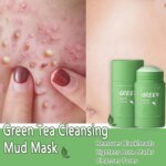 Original Facial Remove Blackhead Green Tea Solid Mask Treat Acne Blemish Black Dots Clean Stick Cream Shrink Pores Skin Care - Image 3