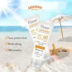 Whitening Sunscreen SPF90+ UV Protection Sun Screen Lsolation Moisturizing Brightening Face Body Arms Thighs Sunblock Skin Care - Image 4